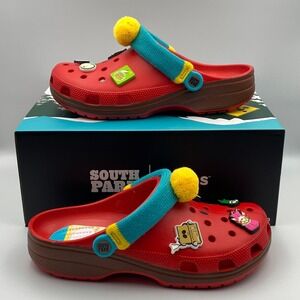 NEW Crocs x South Park Cartman Classic Clogs Adult Mens Size 10 Shoe 211500-90H